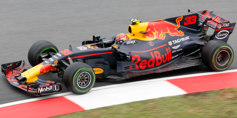 <i>Max Verstappen driving his Red Bull in 2017. Credit: By Morio -
Own work, CC BY-SA 4.0,
https://commons.wikimedia.org/w/index.php?curid=63878770</i>